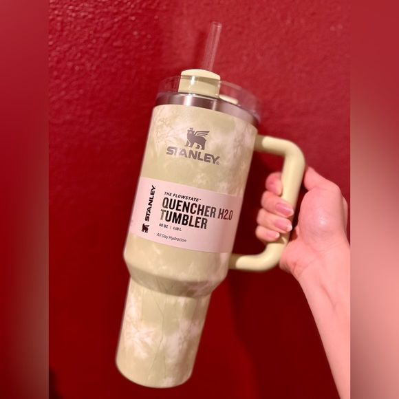 Stanley Other - NWT Limited Stanley 40 Oz Quencher H2.0 Flowstate Tumbler Citron Tie Dye